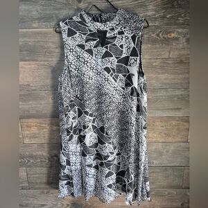 Perceptions Monochrome Abstract Dress